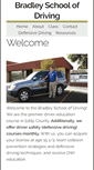 Mobile Screenshot of bradleyschoolofdriving.com